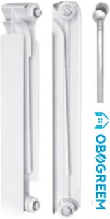 Биметаллический радиатор Tenrad BM500/80 (8 секций)