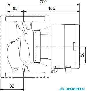 Циркуляционный насос Grundfos Magna3 32-100 F