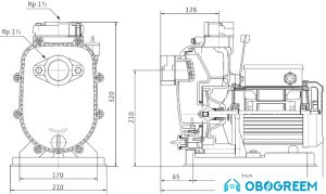 Насос Wilo Drain LP 40/10