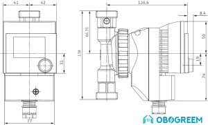Циркуляционный насос Wilo Star-Z 15 TT