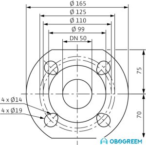 Циркуляционный насос Wilo TOP-S 50/10 (1~230 V, PN 6/10)