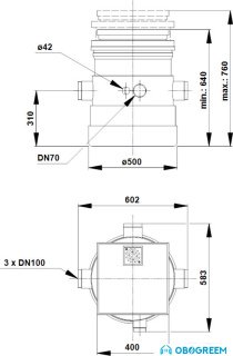 Насосная станция Grundfos Liftaway B40-1
