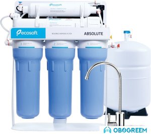 Система обратного осмоса ECOSOFT Absolute с помпой на станине MO550PSECO
