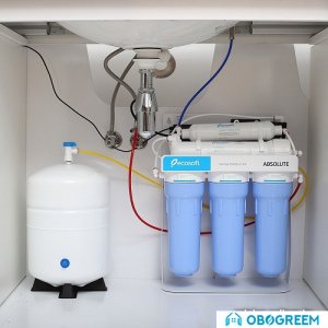 Система обратного осмоса ECOSOFT Absolute с помпой на станине MO550PSECO