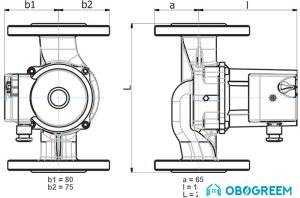 Циркуляционный насос IMP Pumps GHNM 40/80F 220 (979522754)