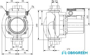 Насос Wilo TOP-S30/10 EM PN6/10