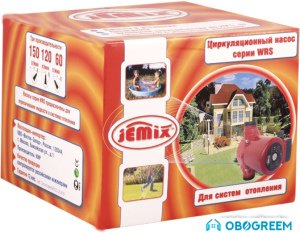 Циркуляционный насос Jemix WRS-25/8-180