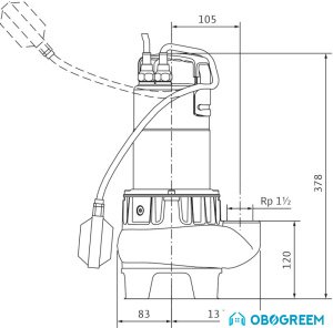 Дренажный насос Wilo Drain TC 40/10
