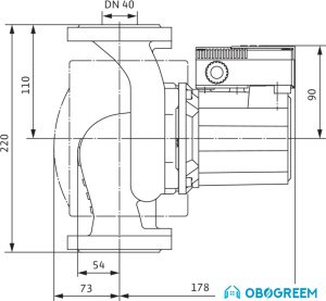 Насос Wilo TOP-S40/4