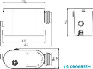 Насос Jemix STP-200 Lux