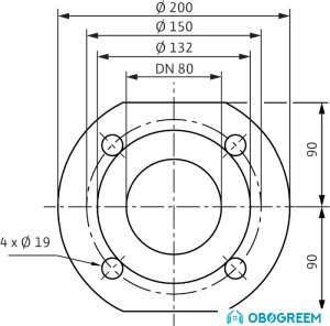 Циркуляционный насос Wilo TOP-S 80/7 (1~230 V, PN 6)