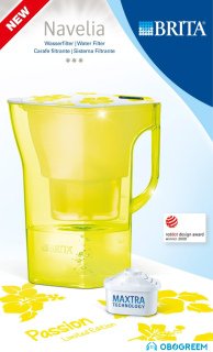 Кувшин BRITA Navelia Yellow Passion