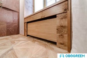 Конвектор Loten Деревянный 450x1520 (боковое подключение)