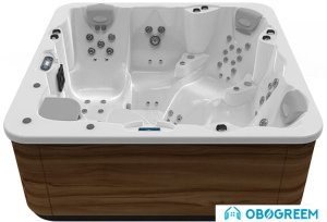 Ванна Aquavia Spa Velvet (white/walnut woodermax)