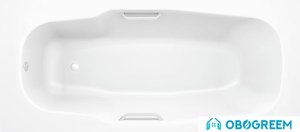 Ванна BLB Atlantica HG 180x80 (с ручками)