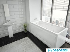 Ванна Aquatek Либра 170x70 (с экраном, слив слева)