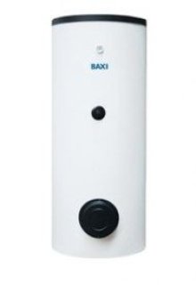 Baxi  UBT 400 Водонагреватель косвенного нагрева (бойлер), напольный, 56,9 кВт, накопительный, с белым кожухом, из эмалированной стали, емкостью 400 л