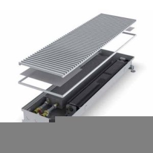 Внутрипольный конвектор с вентилятором COIL-KT110 3000L
