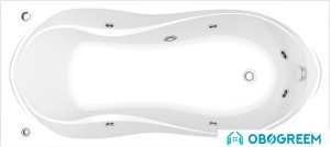 Ванна BAS Ямайка 180x80