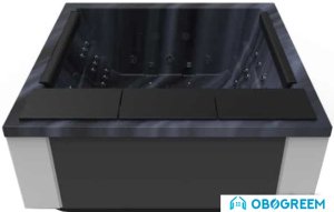 Ванна Aquavia Spa Quantum (pearl shadow/graphite woodermax)