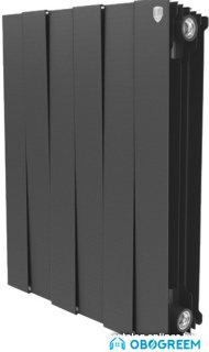 Биметаллический радиатор Royal Thermo PianoForte 500 Noir Sable (13 секций)