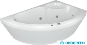 Ванна Aquatek Аякс 2 170x110 без гидромассажа (левая)