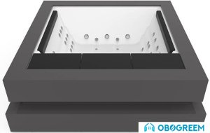 Ванна Aquavia Spa Cube (white/graphite)