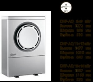 Воздушный тепловой насос DANFOSS DHP-AQ 9