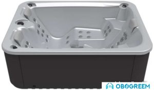 Ванна Aquavia Spa Touch (silver/graphite)