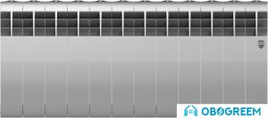 Биметаллический радиатор Royal Thermo BiLiner 350 Silver Satin (12 секций)
