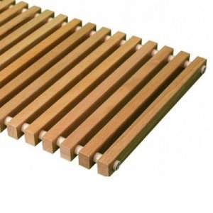 Решетка КЗТО БРИЗ Дуб, бук или береза с лаковым покрытием 240x1000-20