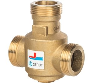 SVM-0030-325504 STOUT Трехходовой смесительный клапан G 1