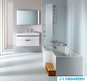 Ванна Jacob Delafon Bain Douche Neo 180x90 E6D004R-00 (правая)