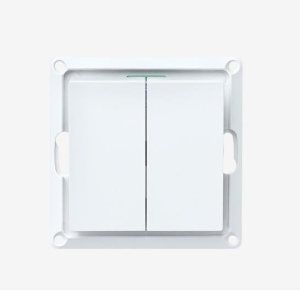 Радиовыключатель HiTE PRO BASE-2F с фиксацией клавиши (белый, бежевый, графит, карбон)