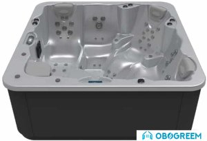 Ванна Aquavia Spa Velvet (silver/graphite woodermax)