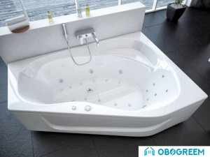 Ванна Aquatek Медея 170x95 (с экраном и каркасом, слив слева)