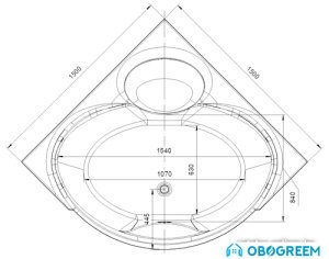 Ванна Aquatek Эпсилон 150x150