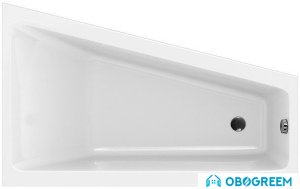 Ванна Cersanit Crea 160x100 R (с ножками) S301-230