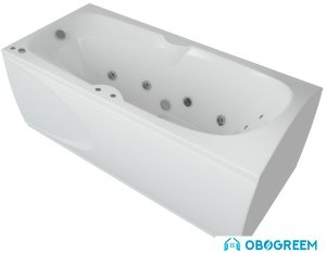 Ванна Aquatek Европа 180x80 R (с экраном)
