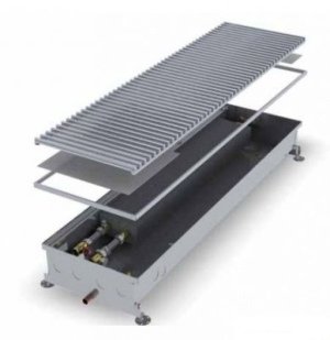 Внутрипольный конвектор без вентилятора в влажную среду COIL-PO 3000L