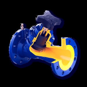 Клапан балансировочный Zetkama 447A Ду50, Ру16 447A-050-C-72
