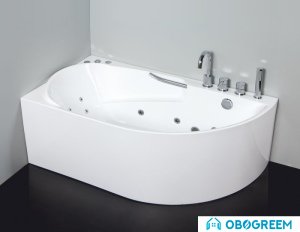 Ванна BelBagno BB44 150x80 (левая)
