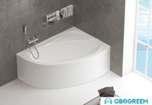 Ванна BelBagno BB106 150х104 правая