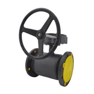 Кран шаровой Danfoss JiP Premium G-FF - Ду150 (Фланец/Фланец, PN25, Tmax 180°С, ручка с редуктором)