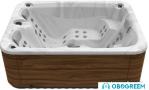 Ванна Aquavia Spa Touch (sterling/walnut woodermax)
