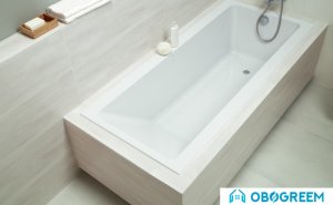 Ванна Cersanit Crea 170x75 (с ножками) S301-226