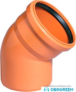 Фитинг Ostendorf отвод KGB 110x45°