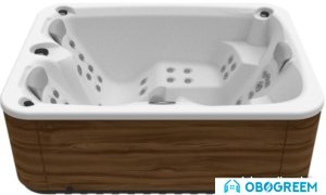 Ванна Aquavia Spa Touch (white/walnut woodermax)