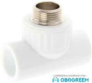 Фитинг Valfex Тройник ПП комбин-й с наруж. рез-й 32х1