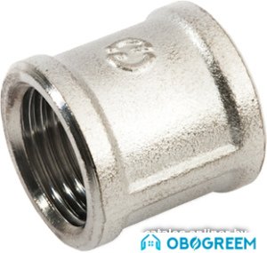 Фитинг General Fittings Муфта хромированная 2600.46.C 1/2"